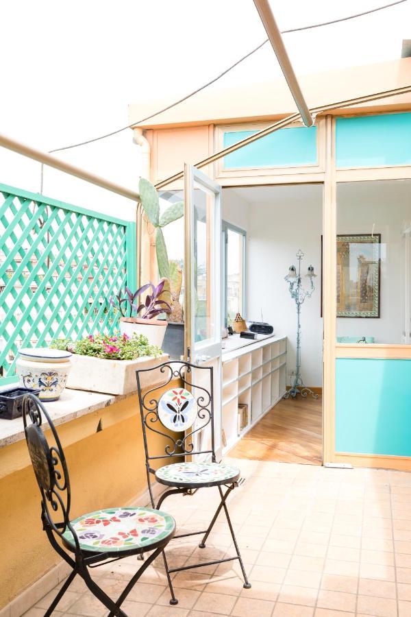 Rome Top Floor With Terrace Exterior foto